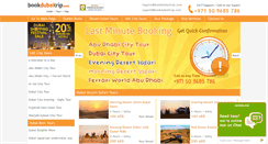 Desktop Screenshot of bookdubaitrip.com